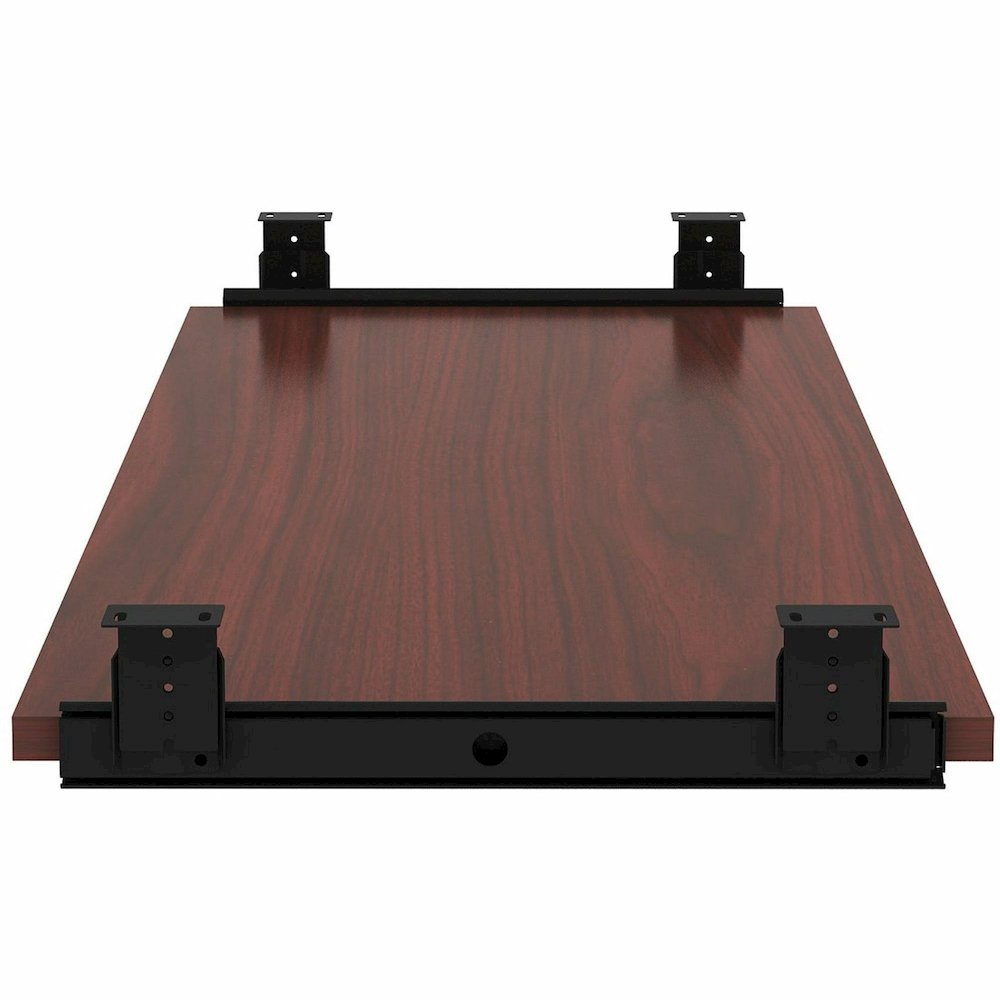 Lorell Universal Keyboard Tray - 25.6" Width x 15.1" Depth - Mahogany - 1 Each. Picture 5
