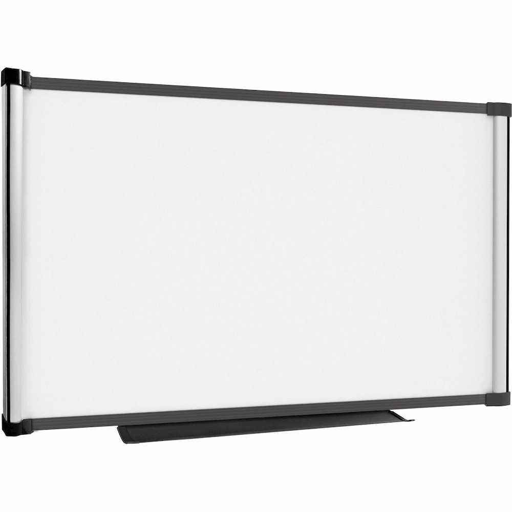 Lorell Magnetic Dry-erase Board - 36" (3 ft) Width x 24" (2 ft) Height - Aluminum Steel Frame - Rectangle - Magnetic - Marker Tray - 1 Each. Picture 4