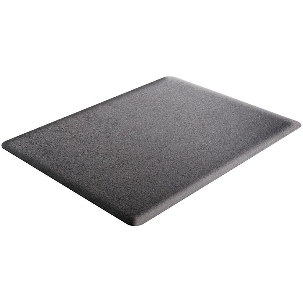 Deflecto Ergonomic Sit-Stand Chair Mat for Multi-surface - Workstation - 53" Length x 45" Width x 0.800" Depth - Rectangular - Foam - Black - 1Each. Picture 8