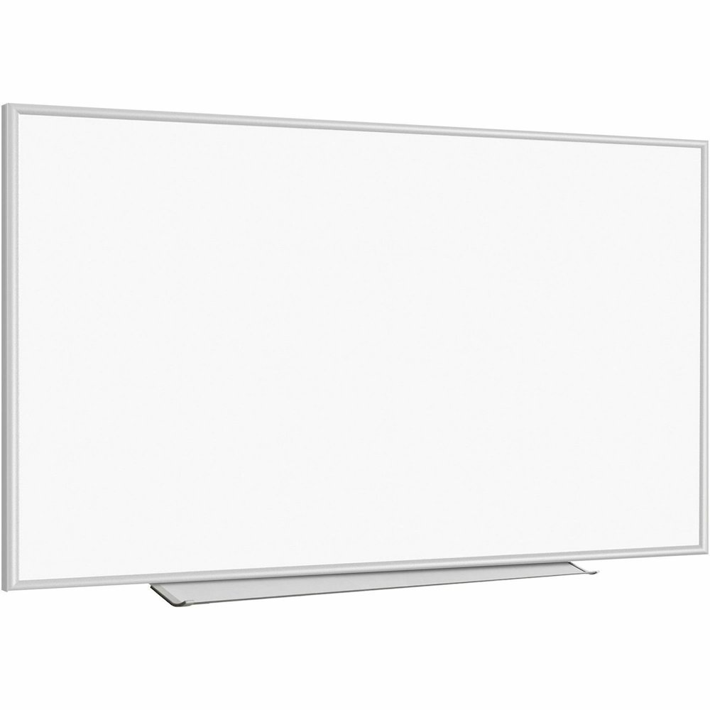 Lorell Dry-erase Board - 72" (6 ft) Width x 48" (4 ft) Height - White Styrene Surface - Silver Aluminum Frame - Rectangle - 1 Each. Picture 4