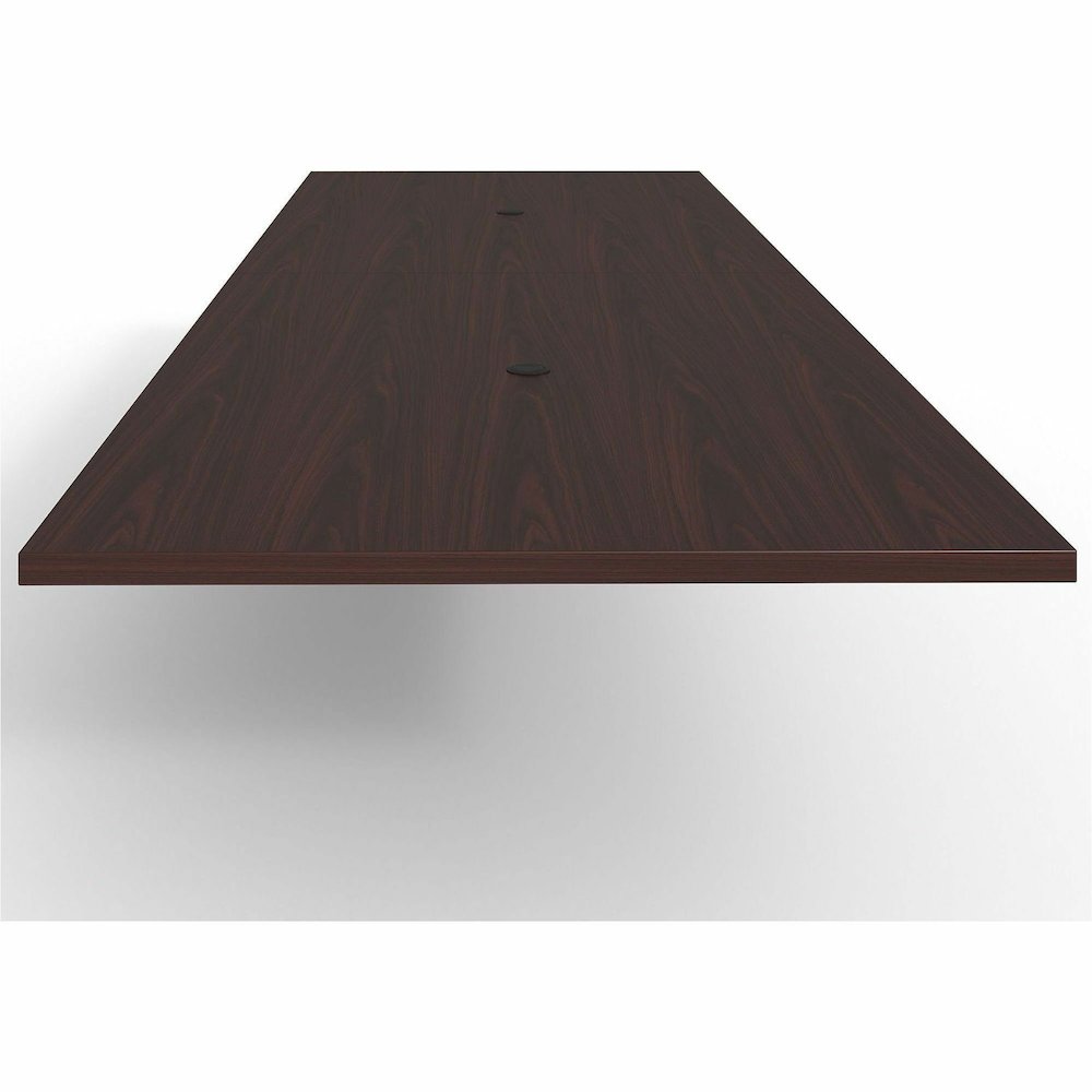 Lorell Prominence 2.0 Rectangular Conference Tabletop - Mahogany Rectangle, Laminated Top - 72" Table Top Width x 48" Table Top Depth x 1.50" Table Top Thickness - Conferencing, Office - Assembly Requ. Picture 6