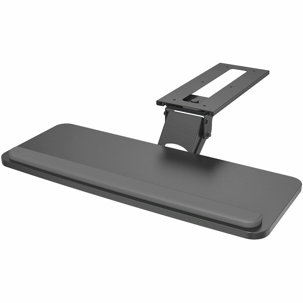 Lorell Universal Keyboard Tray - 5" Height x 10.9" Width - Black - 1 Each. Picture 7