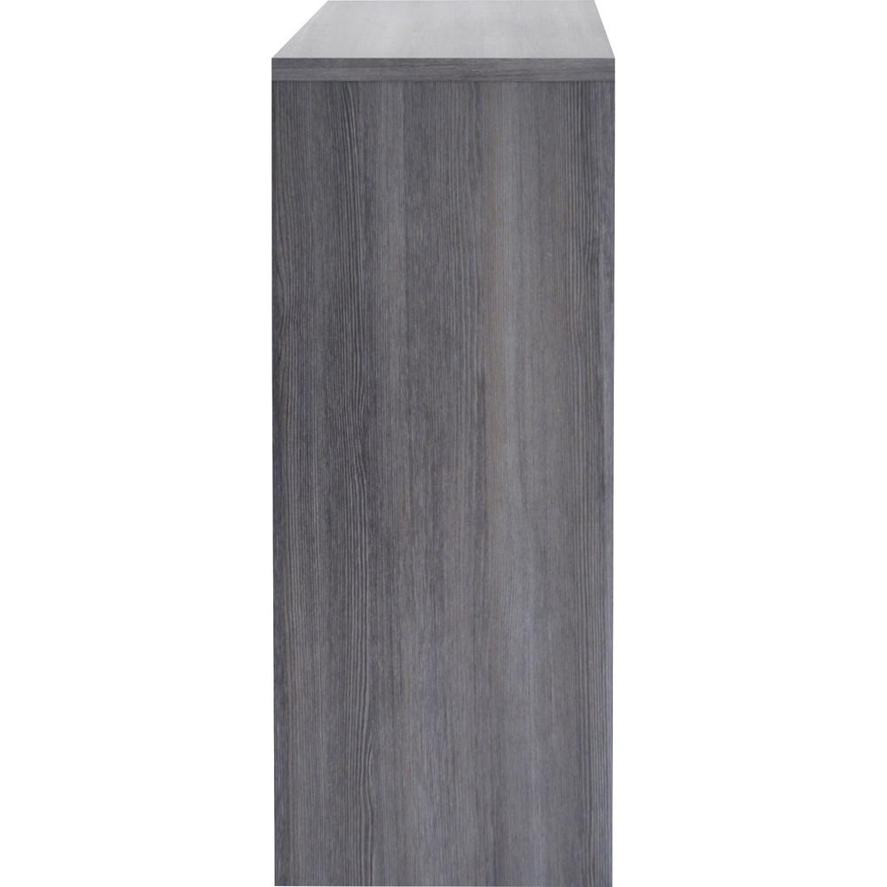 Lorell Essentials Series Stack-on Hutch with Doors - 36" Height x 70.9" Width x 14.8" Depth - 4 Door(s) - Grommet, Durable, Cord Management - 1 Each. Picture 5