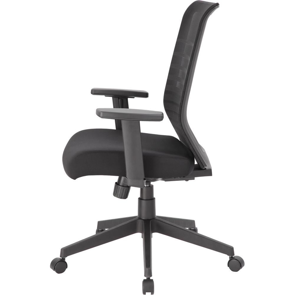 Boss Mesh Task Chair - Black Seat Color - Black Back Color - Mesh Back Material - Black Frame Color - 5-star Base - 1 Each. Picture 4