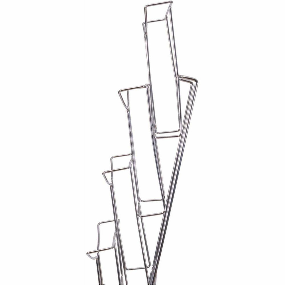 Alba Display Rack - 400 x Sheet, 7 x Document - 7 Compartment(s) - 59.06" Height - Floor - Metal - 1 Each. Picture 3