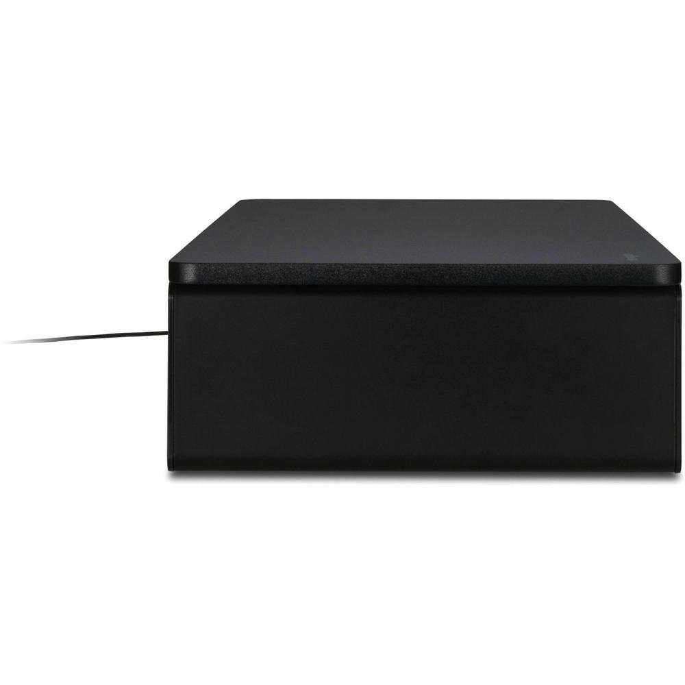 Kensington UVStand Monitor Stand with UVC Sanitization Compartment - Black. Picture 5