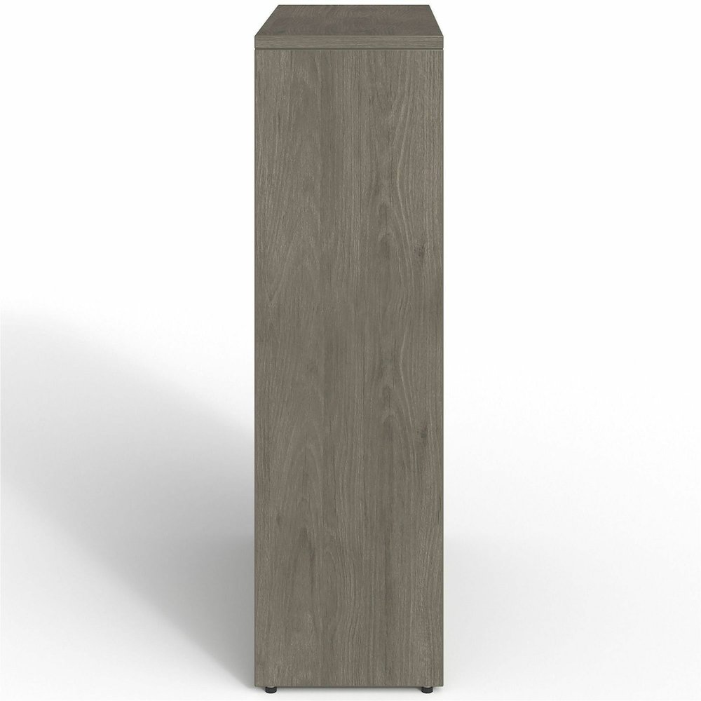 Lorell Prominence 2.0 Bookcase - Rectangle - 48" Height x 34" Width x 12" Depth, 1" Thickness Top - 4 Shelve(s) - 3 Adjustable Shelf(ves) - Material: Particleboard, Thermofused Melamine (TFM) - Finish. Picture 4