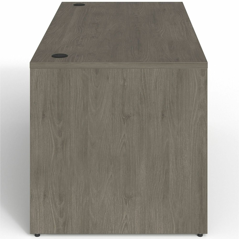 Lorell Prominence 2.0 Right-Pedestal Desk - Rectangle - 29" Height x 60" Width x 30" Depth, 1" Thickness Top - Total Drawer(s): 3 - Single Pedestal on Right Side - Band Edge - Material: Particleboard . Picture 4