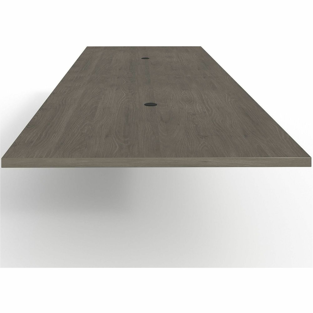 Lorell Prominence 2.0 Rectangular Conference Tabletop - Rectangle - 72" Width x 48" Depth, x 1.5" Thickness Top - Material: Particleboard - Finish: Gray Elm - Laminated, Durable, Mar Resistant, Burn R. Picture 6