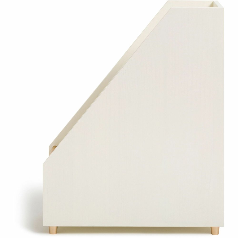 U Brands Juliet Magazine Holder - White - Pine Wood - 1 Each. Picture 6