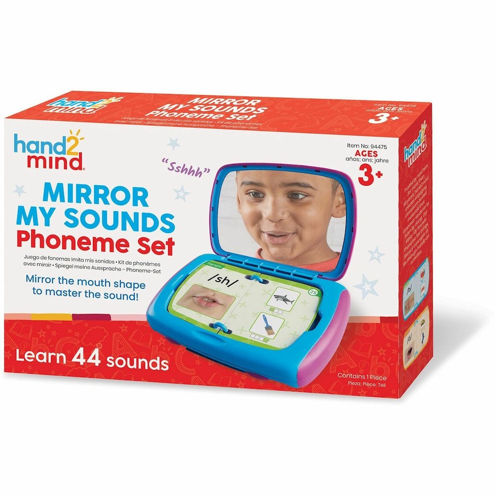 Learning Resources Mirror My Sounds Phoneme Set - Mirror Toy - Multi. Picture 3