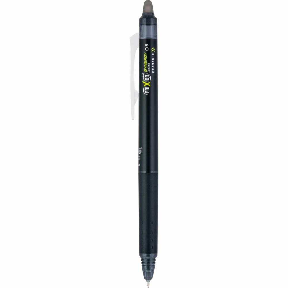 FriXion Erasable Gel Pens - Retractable - Erasable - Black Ink - Writing - 1 Dozen. Picture 2