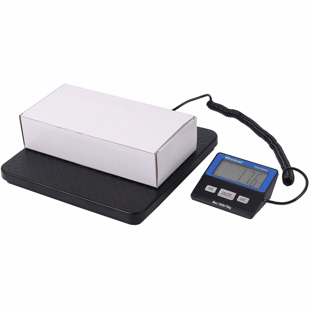 Brecknell PS Slimline Series - 150 lb / 70 kg Maximum Weight Capacity - Black. Picture 7