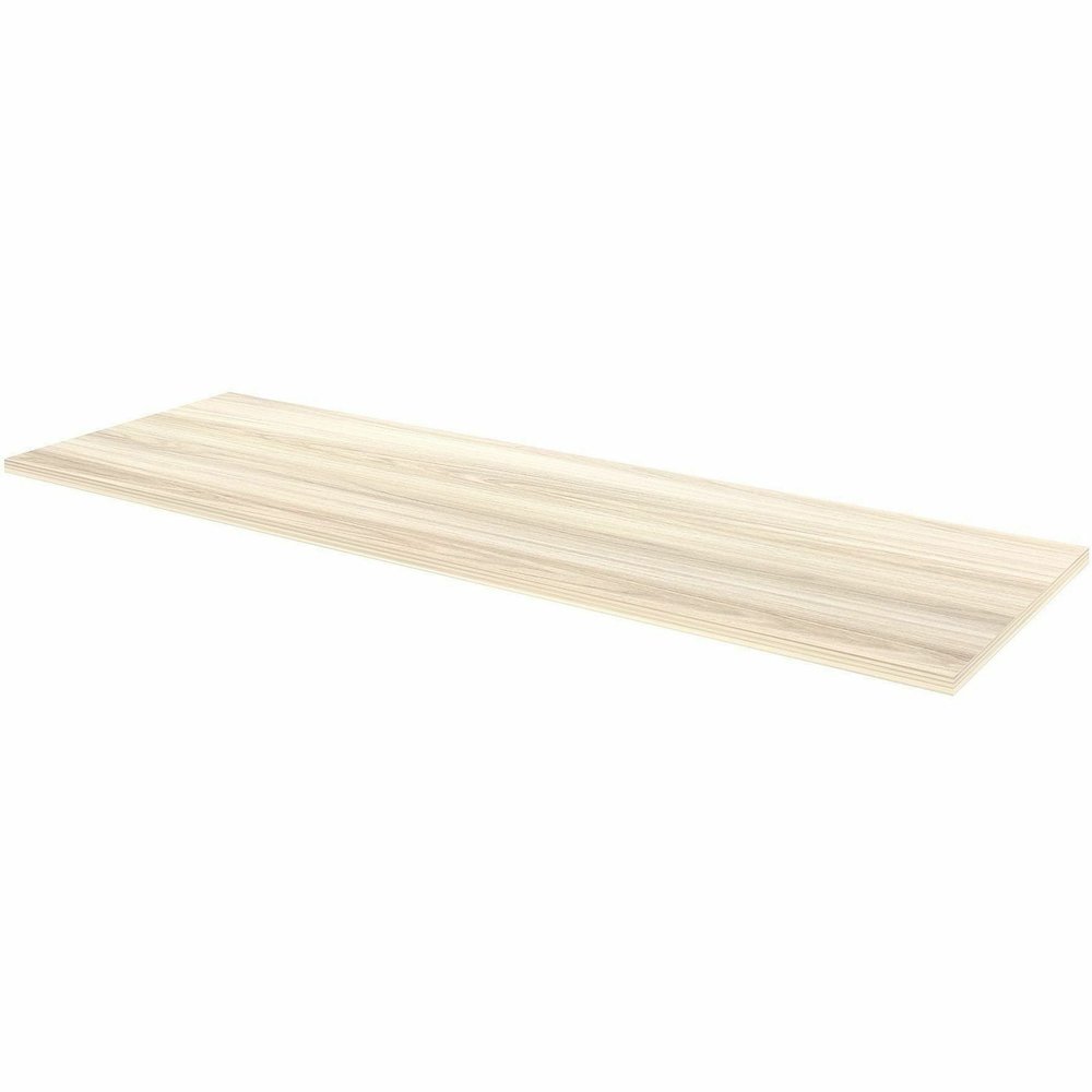 Lorell Multi-Purpose Tabletop - Laminated Rectangle Top - 24" Table Top Width x 72" Table Top Depth x 1" Table Top Thickness - 1" Height - Training, Multipurpose - Assembly Required - Modern Elm - Par. Picture 6