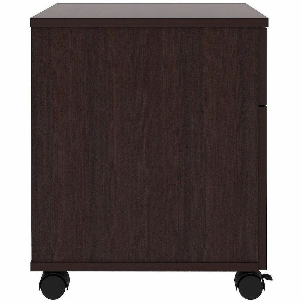 Lorell File Cabinet - for File, Box - Mobility - Espresso - No. Picture 6