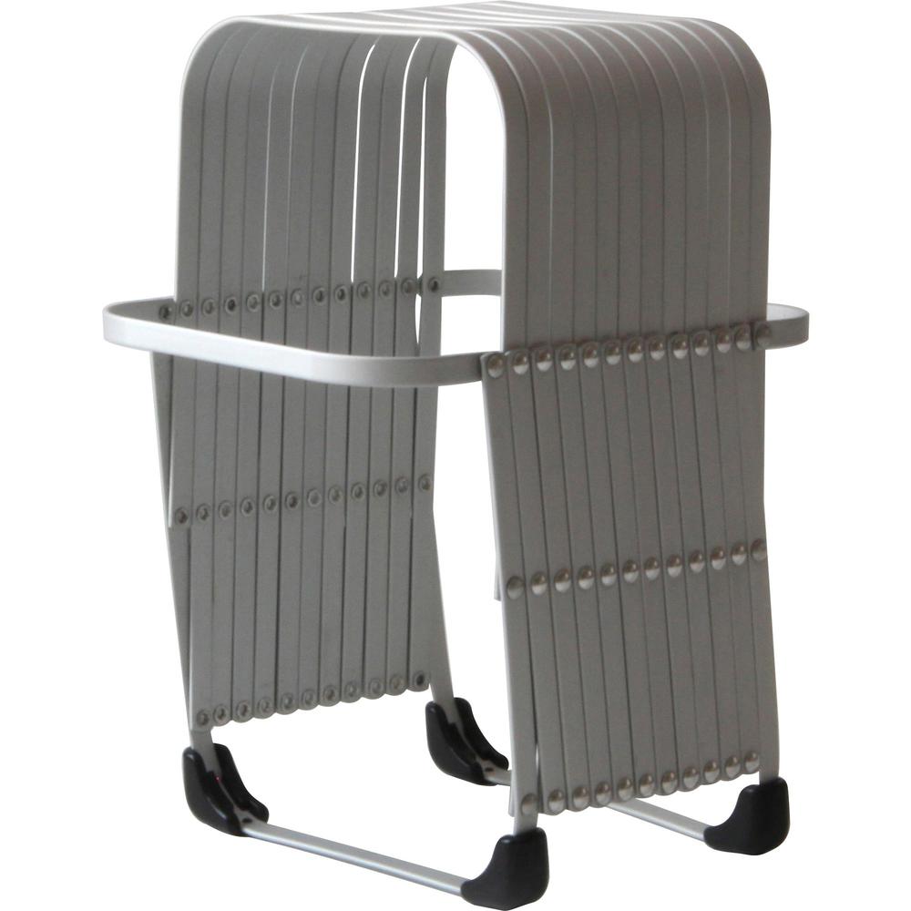 LEE Flexible Expandable Collator/Sorter/File - 12 - 7" Width x 11" Depth%Desktop - Silver - Aluminum - 1 Each. Picture 5