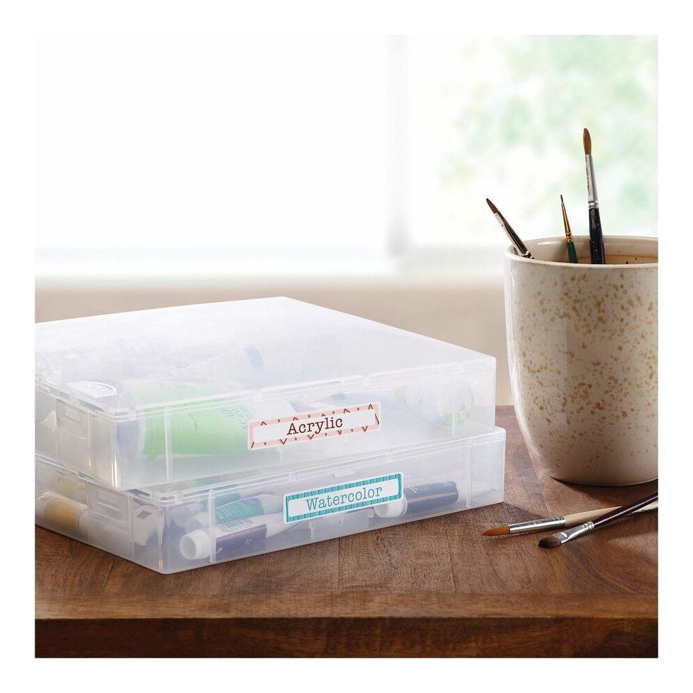 Avery&reg; File Folder Labels, 2/3" x 3-7/16" , 1,500 White Labels (5366) - x 2/3" Width x 3 7/16" Length - Permanent Adhesive - Rectangle - Laser, Inkjet - Matte - White - Paper - 30 / Sheet - 50 Tot. Picture 2