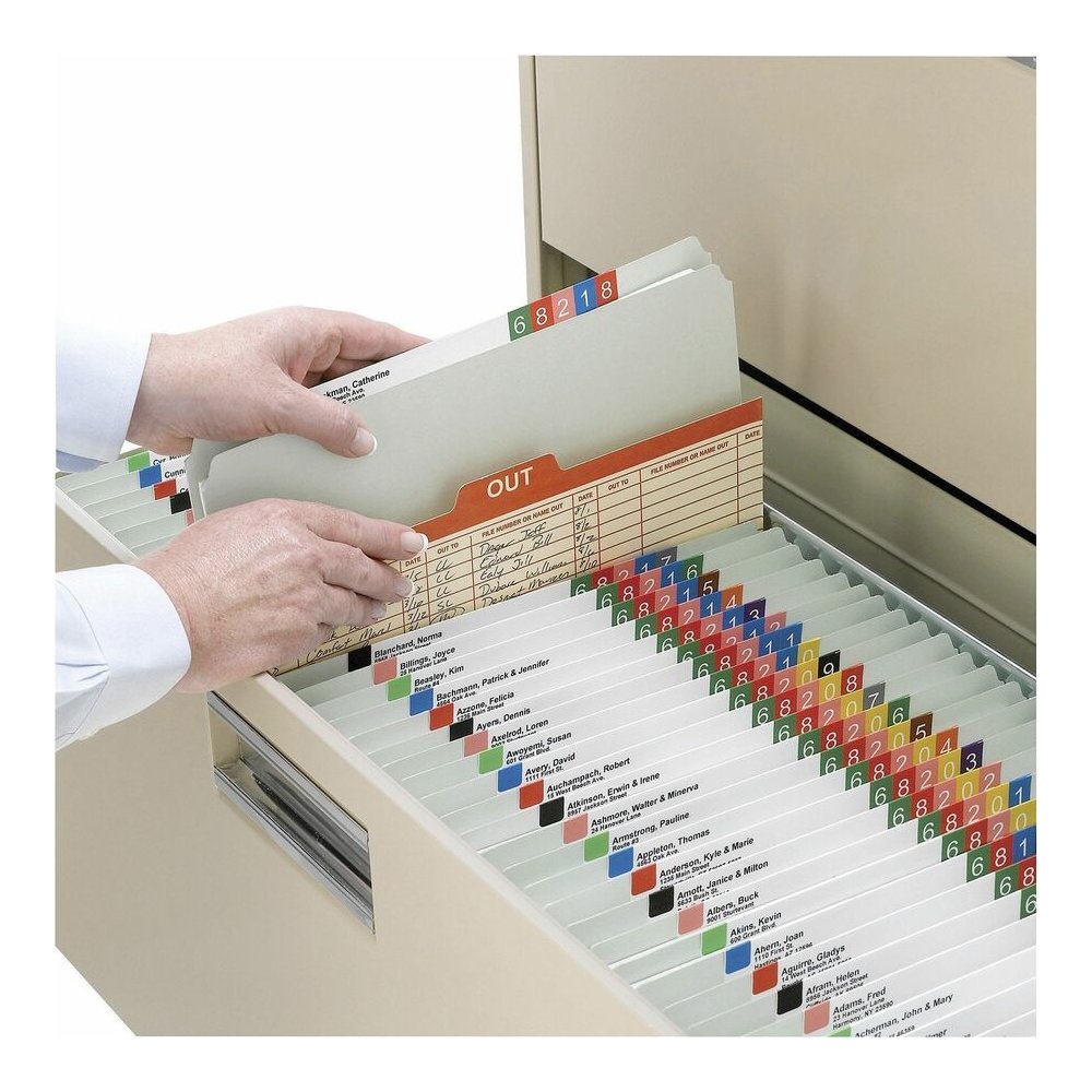 Smead Straight Tab Cut Letter Recycled Fastener Folder - 8 1/2" x 11" - 2" Expansion - 2 x 2S Fastener - 2" for Folder - 25 pt. - Pressboard - Gray/Green - Tear Resistant - 100% Recycled - 25 / Box. Picture 4