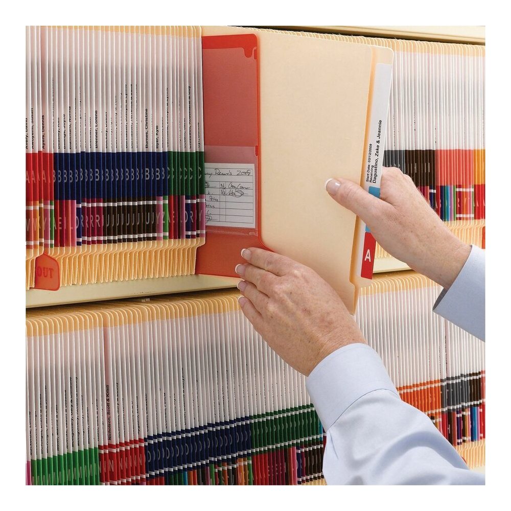 Smead Straight Tab Cut Legal Yes Fastener Folder - 8 1/2" x 14" - 3/4" Expansion - 1 x 2B Fastener - 2" for Folder - End Tab Location - 11 pt. - 2 Plys - Manila - Reinforced Tab, Embossed - 10% Recycl. Picture 7