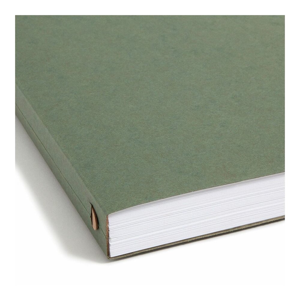 Smead Letter Recycled Hanging Folder - 8 1/2" x 11" - 1" Expansion - 11 pt. - Pressboard - Standard Green - Reinforced Base - 10% Recycled - 25 / Box. Picture 6