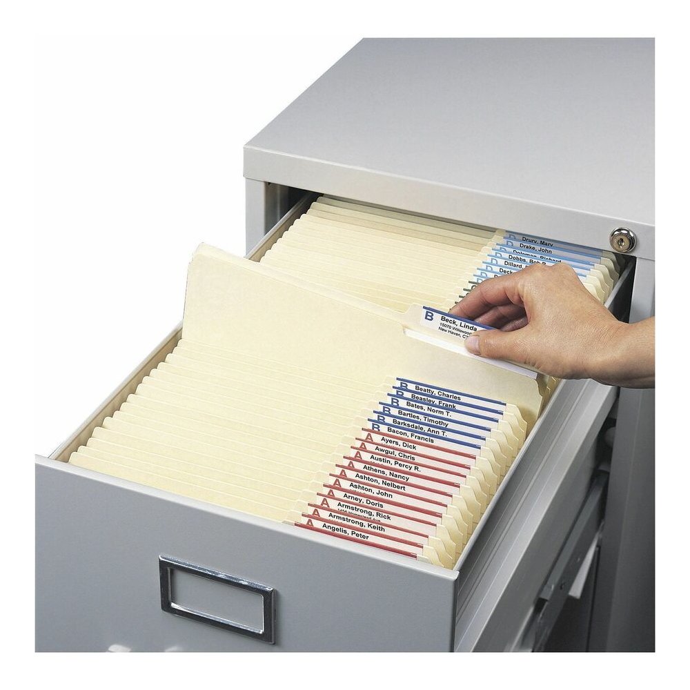 Smead Viewables Tabs with Label Protector - 1.25" Tab Height x 3.50" Tab Width - 1 Box. Picture 5