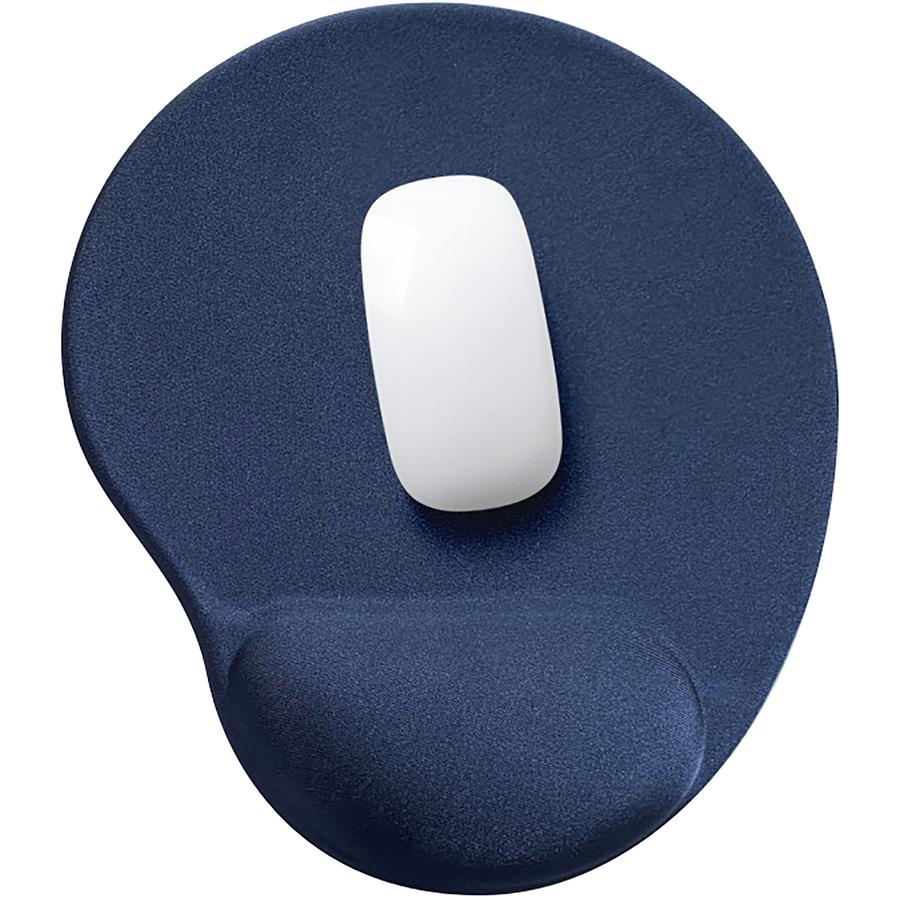 Compucessory Gel Mouse Pads - 9" Height x 10" Width x 1" Depth - Blue - Gel - 1 Each. Picture 2
