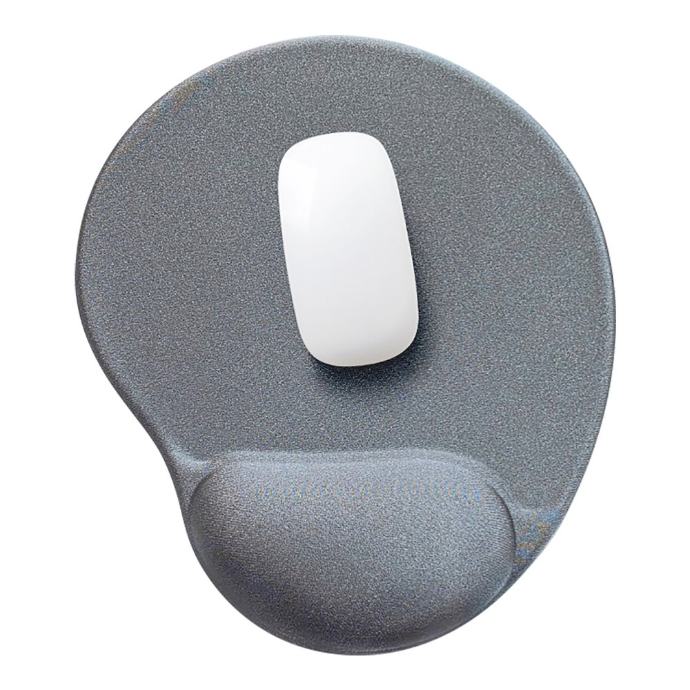 Compucessory Gel Mouse Pads - 9" Height x 10" Width x 1" Depth - Gray - Gel - 1 Each. Picture 3