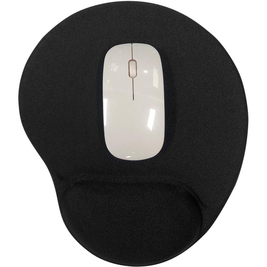Compucessory Gel Mouse Pads - 9" Height x 10" Width x 1" Depth - Black - Gel - 1 Each. Picture 2