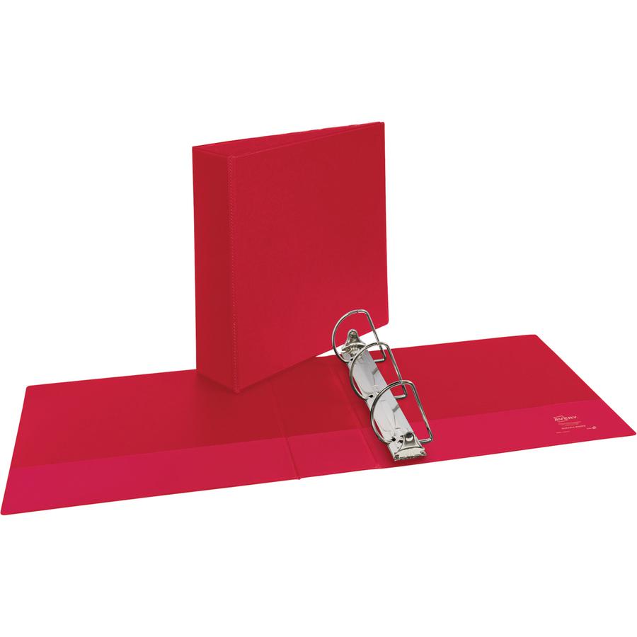 Avery&reg; Durable Binder - 3" Binder Capacity - Letter - 8 1/2" x 11" Sheet Size - 635 Sheet Capacity - 3 x Slant Ring Fastener(s) - 2 Pocket(s) - Polypropylene - Recycled - Pocket, Durable, Long Las. Picture 2