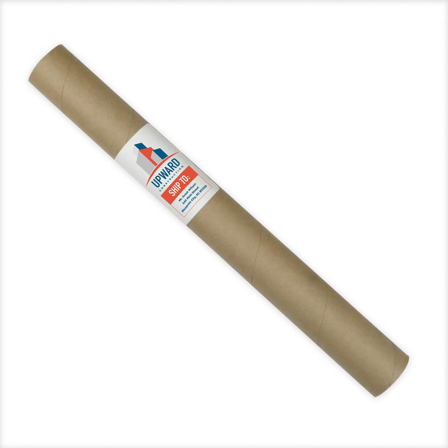 MACO White Laser/Ink Jet Shipping Label - 3 21/64" Width x 4" Length - Rectangle - Laser, Inkjet - White - 6 / Sheet - 600 / Box - Lignin-free. Picture 2