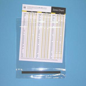 Tatco Vinyl File Pocket - 9" x 12" - Vinyl - Clear - 25 / Box. Picture 3