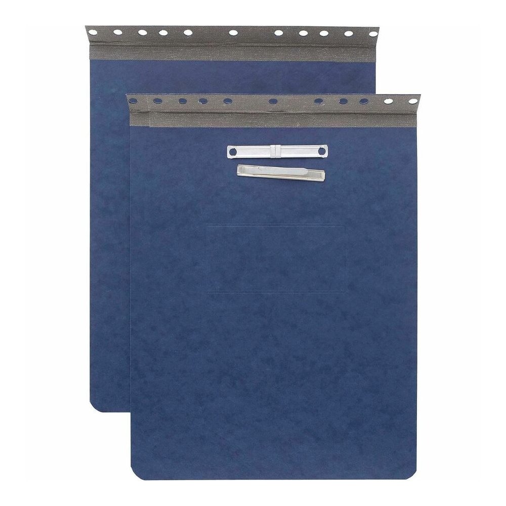 ACCO Presstex Letter Recycled Report Cover - 2" Folder Capacity - 8 1/2" x 11" - Folder - 20 pt. - Presstex, Tyvek - Dark Blue - 30% Recycled - 1 Each. Picture 5