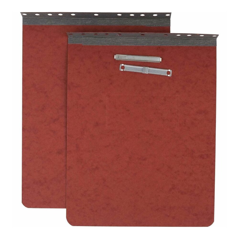 ACCO Presstex Letter Recycled Report Cover - 2" Folder Capacity - 8 1/2" x 11" - Folder - 20 pt. - Red - 60% Recycled - 1 Each. Picture 5