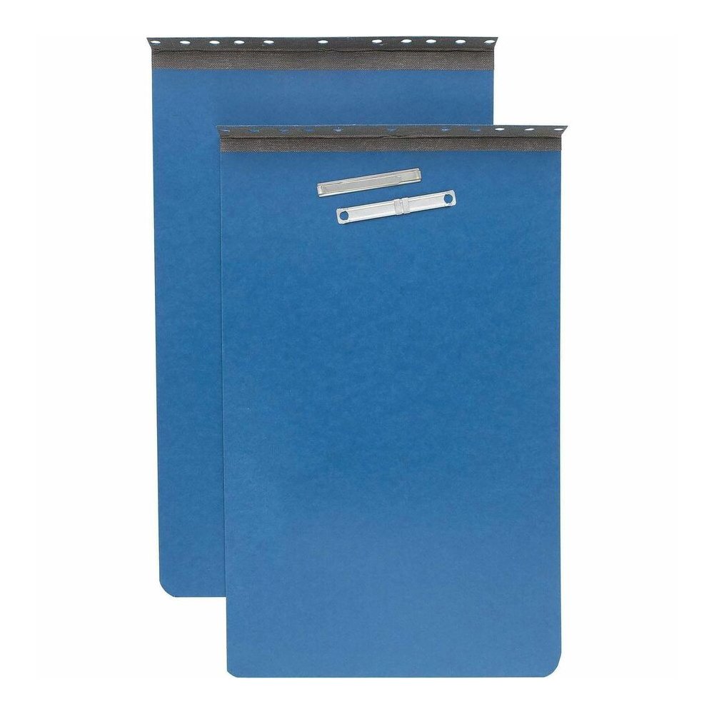 ACCO Presstex Legal Recycled Report Cover - 2" Folder Capacity - 8 1/2" x 14" - 20 pt. - Light Blue - 60% Recycled - 1 Each. Picture 5