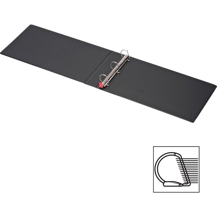 Cardinal EasyOpen Locking Slant-D Tabloid Binders - 2" Binder Capacity - Tabloid - 11" x 17" Sheet Size - 525 Sheet Capacity - 1 1/2" Spine Width - 3 x D-Ring Fastener(s) - Inside Front & Back Pocket(. Picture 4