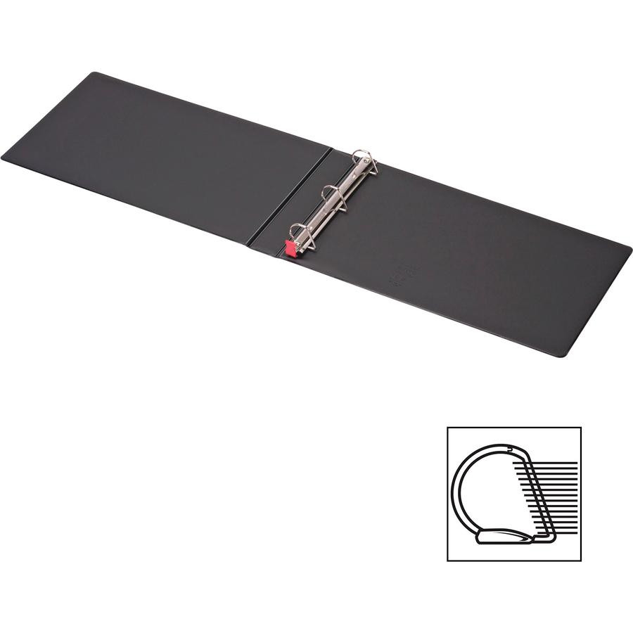 Cardinal EasyOpen Locking Slant-D Tabloid Binders - 1 1/2" Binder Capacity - Tabloid - 11" x 17" Sheet Size - 350 Sheet Capacity - 1 1/5" Spine Width - 3 x D-Ring Fastener(s) - Inside Front & Back Poc. Picture 5