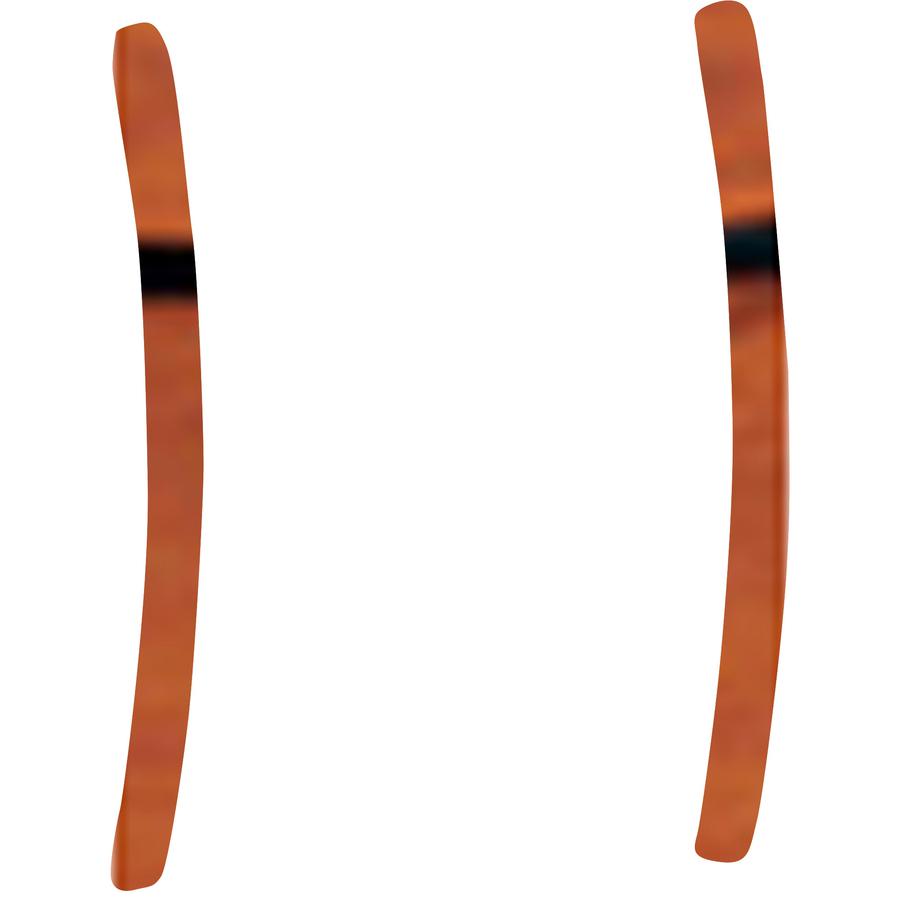 Mayline Aberdeen Fabric Tack Panel - 0.5" x 69.6" x 19.3" - Fluted Edge - Material: Particleboard - Finish: Black, Laminate. Picture 4