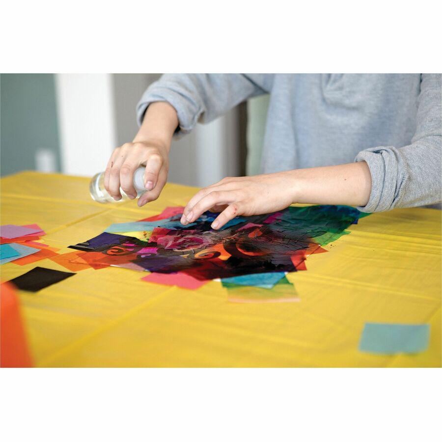 Spectra Art Tissue Deluxe Bleeding Art Tissue - Art Project, Craft Project - 18"Height x 12"Width x 0.10"Length - 100 / Pack - Assorted. Picture 2