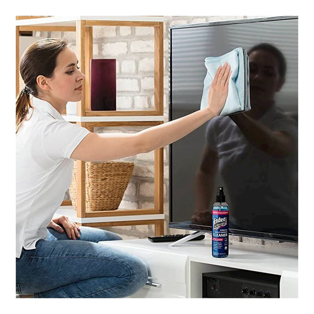 Endust Anti-Static Electronics Cleaner - For Multi Surface, Electrical Equipment - 8 fl oz - Ammonia-free, Anti-static, Oil-free, Wax-free, Streak-free, Residue-free - BluePump Spray - 1 Each. Picture 2