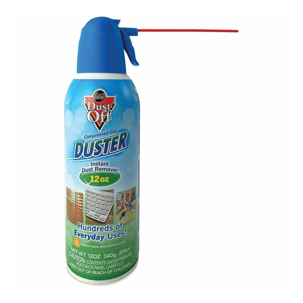 Dust-Off Air Duster - For Computer Equipment, Printer Accessories - 12 fl oz. Picture 5