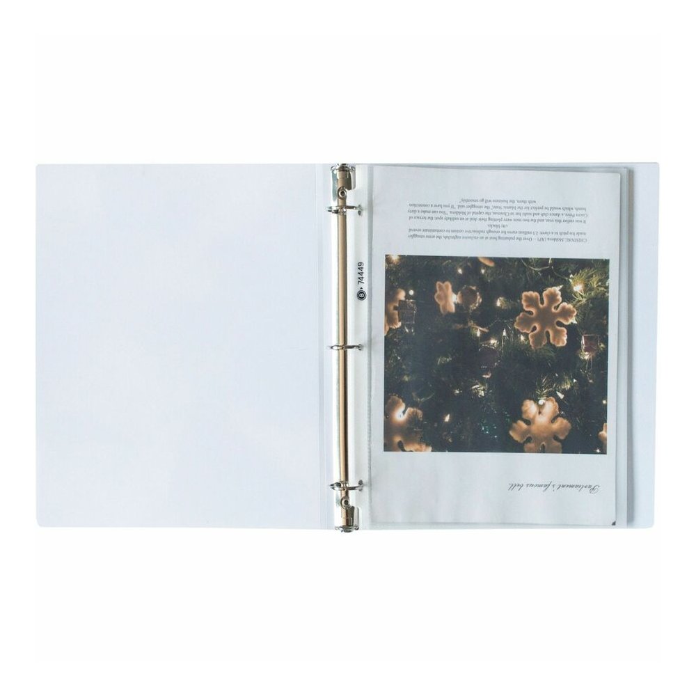 Business Source Nonglare Top-loading Sheet Protectors - 11" Height x 9" Width x 3.3 mil Thickness - For Letter 8 1/2" x 11" Sheet - Ring Binder - Rectangular - Clear - Polypropylene - 100 / Box. Picture 3