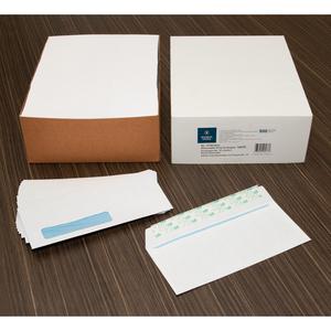 Business Source Security Tint Window Envelopes - Business - #10 - 9 1/2" Width x 4 1/8" Length - Peel & Seal - White - Wove - 500 / Box. Picture 8