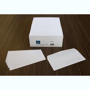 Business Source Economical No. 10 Window Envelope - Single Window - #10 - 9 1/2" Width x 4 1/8" Length - 24 lb - 500 / Box - White. Picture 8