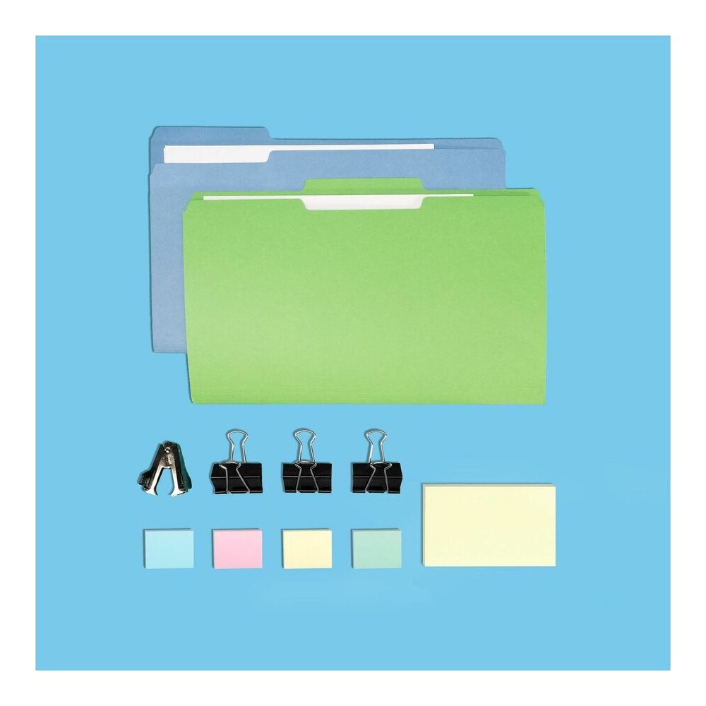Business Source Repositionable Notes - 3" Flag/Note Width x 5" Flag/Note Length - Rectangle - Yellow - Repositionable, Solvent-free Adhesive - 18 / Pack. Picture 5