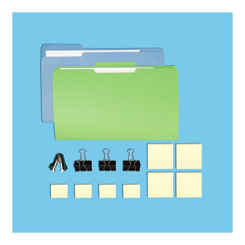 Business Source Yellow Repostionable Adhesive Notes - 3" Flag/Note Width x 3" Flag/Note Length - Square - Yellow - Repositionable, Solvent-free Adhesive - 24 / Pack. Picture 8