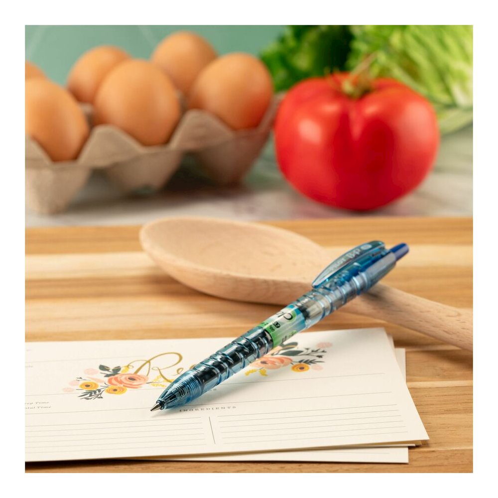 Pilot Fine Point Gel Pens - Refillable - Retractable - Blue Ink - Gel-based - Plastic Barrel - 1 Dozen. Picture 4