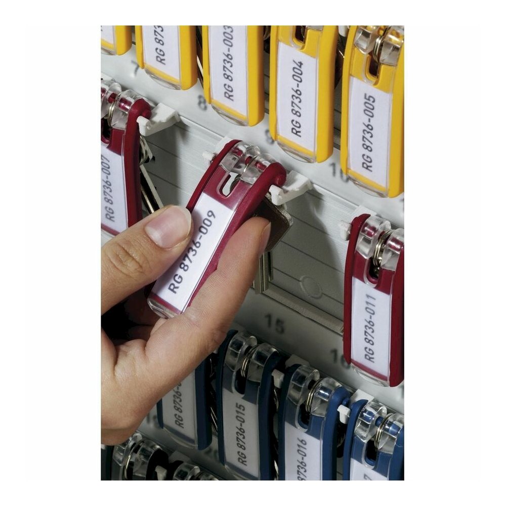 DURABLE Label Window Key Tags - Assorted - 24 / Pack. Picture 8