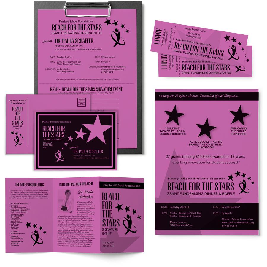Astrobrights Colored Cardstock - Purple - Letter - 8 1/2" x 11" - 65 lb Basis Weight - Smooth - 250 / Pack - Green Seal - Heavyweight, Acid-free, Lignin-free - Planetary Purple. Picture 4