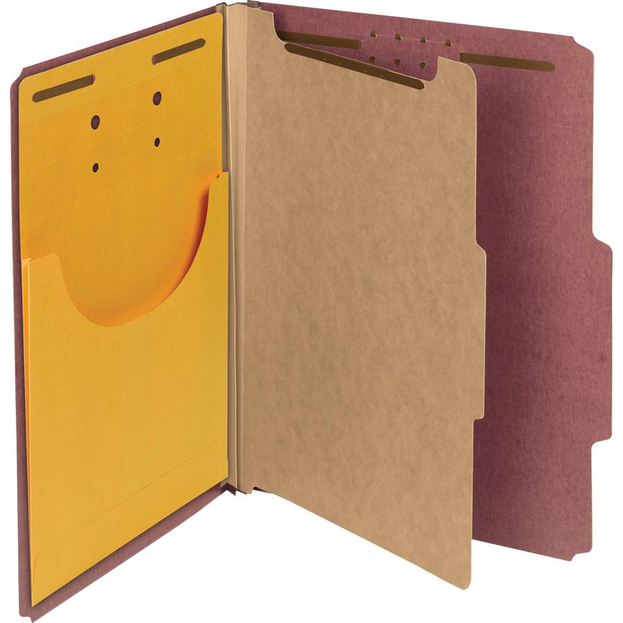 Smead Letter, Legal File Jacket - 3/4" Folder Capacity - 8 1/2" x 14" - 3/4" Expansion - 1 Pocket(s) - Kraft - Kraft - 100 / Carton. Picture 6