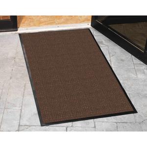Genuine Joe Waterguard Wiper Scraper Floor Mats - Carpeted Floor, Indoor, Outdoor - 72" Length x 48" Width - Polypropylene - Brown - 1 Each. Picture 4